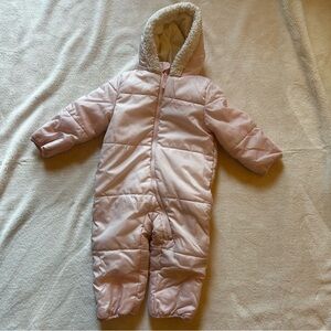 Snow-Ski Suit Toddler Insulated Overall With hand and foot cuffs